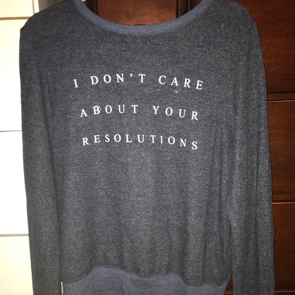 Wildfox Tops - Wildfox No Resolution BBJ